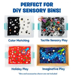 Pluffle twist  zwart/wit