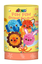 Pom pom dierenboeket