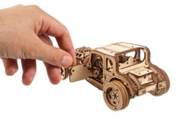 3D puzzel hout - Hot rod Furious Mouse