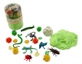 Speelpotje zand kriebeldieren