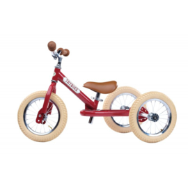 Trybike 2-in1 retro red fiets