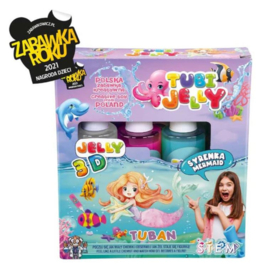 Tubi jelly set - Zeemeermin (3 kleuren)