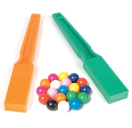 Magneetstokken + 20 balletjes