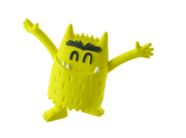 Kleurenmonster: blij