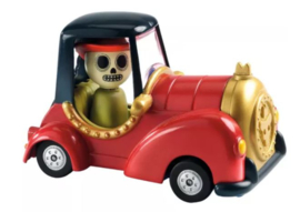 Crazy motors car red skull DJ05470