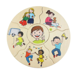 Puzzels 'de emoties'
