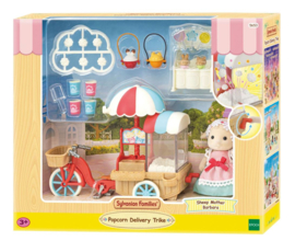 Sylvanian Moeder schaap met popcornkar 5653