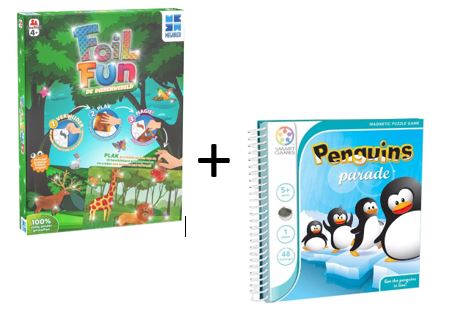 23. Foil fun knutselen + Pinguins parade