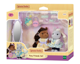 Sylvanian Pony vriendjes met kapperset 5650