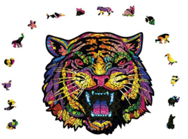 Jigsaw puzzel tijger