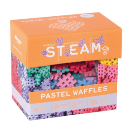 Wafelblokken 300stuks pastel