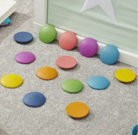 Tickit regenboog houten schijven