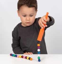Magneetstokken + 20 balletjes