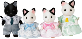 Sylvanian familie tweekleurige kat 5181