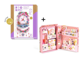 25. DIY Klok + schrijfwaren set Marie