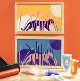 Atelier 47-Gel printing