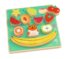 Puzzel en evenwichtsspel HAPPY