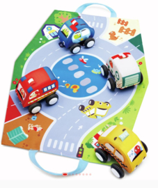 Mijn eerste auto's pull-back