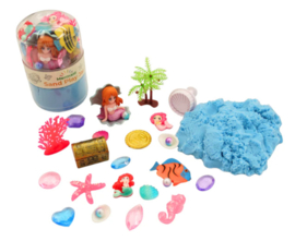 Speelpotje zand zeemeermin
