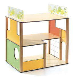 Gemeubeld poppenhuis