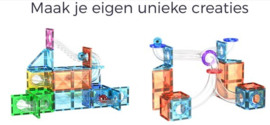 Magnetische knikkerbaan MEGA XXL (156 st)