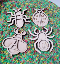 Mini vulvorm set INSECTEN