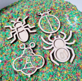 Mini vulvorm set INSECTEN