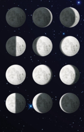 Verlichte maanlamp met afstandsbediening