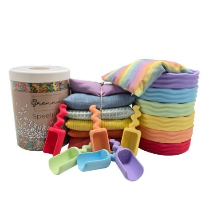 Grennn & LBL speelset pastel compleet