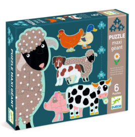 17. Puzzel Honore & vrienden + mais mozaiek