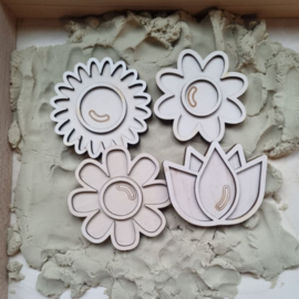 Mini vulvorm set BLOEMEN