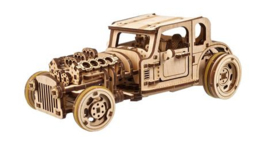 3D puzzel hout - Hot rod Furious Mouse