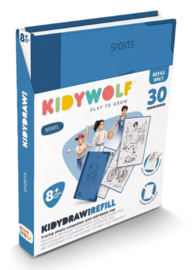 KIDYDRAW +8 jaar BIJVULLINGEN
