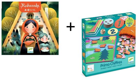 25. Gezelschapsspel Roodkapje + Primo cijfers