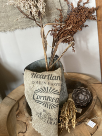 Shabby linnen lap Cornmeal