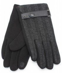 Handschoen voor de Man Dark Grey/ Donker grijs