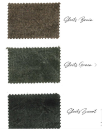 Kussen Sleets linnen bruin