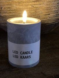 Led kaars beton look S