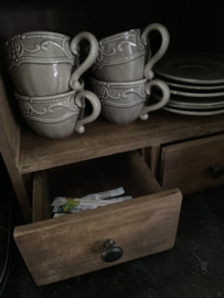 Gruttersbak met lades
