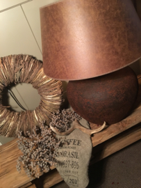 Stoere stenen kruiklamp Rusty