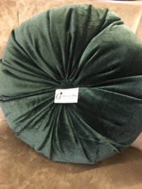 Velvet round Green