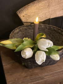 Real Touch Tulp Wit 5 31cm