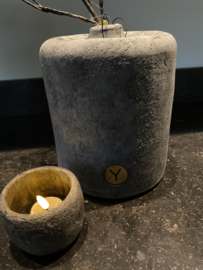 Brynxz kruikvaas Stone Black