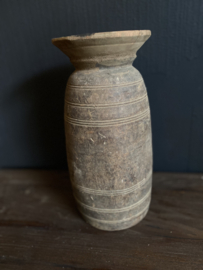 Houten pot Bianca