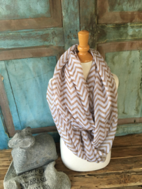 Shawl grafisch Brown