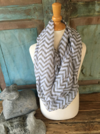 Shawl Grafisch Grey