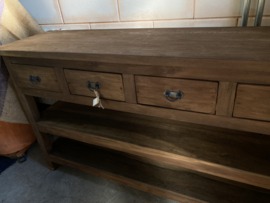 Sidetable 4 laden 2 planken
