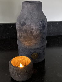 Brynxz kruikvaas Stone Black