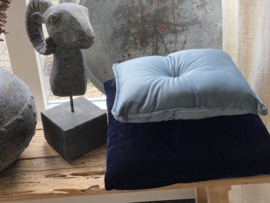 Kussen Velvet Night Bleu