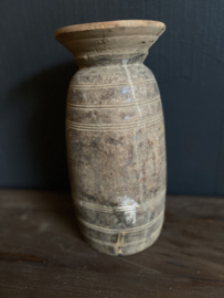 Houten pot Bianca